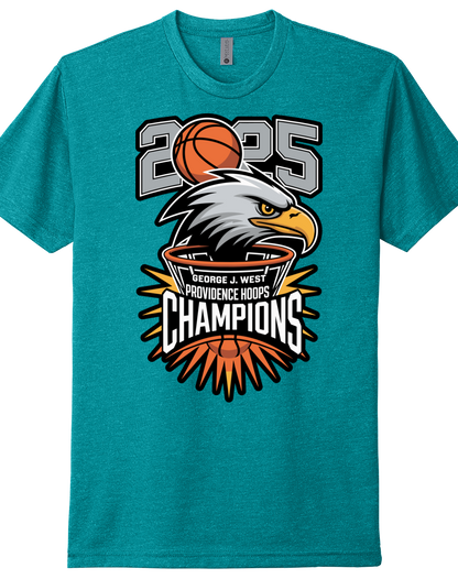 SPECIAL EDITION - Premium T-Shirt - Next Level Apparel Unisex CVC Tee NL6210 - George J West - Basketball