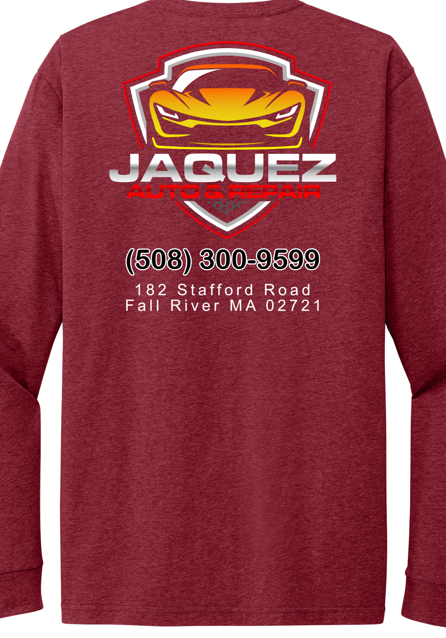 Premium T-Shirt - Long Sleeve - Next Level Apparel® Unisex CVC Tee NL6211 - Jaquez Auto and Repair