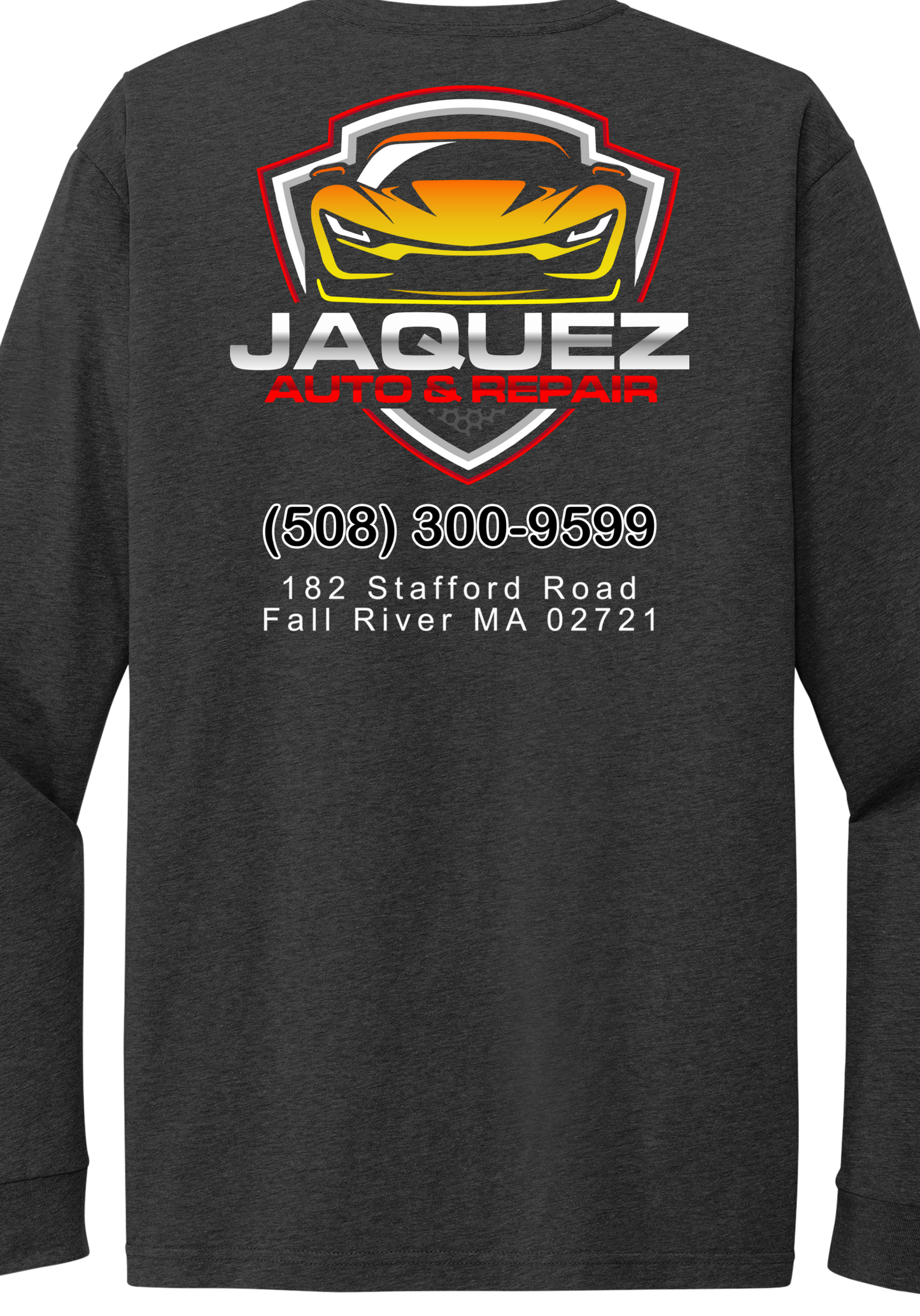 Premium T-Shirt - Long Sleeve - Next Level Apparel® Unisex CVC Tee NL6211 - Jaquez Auto and Repair