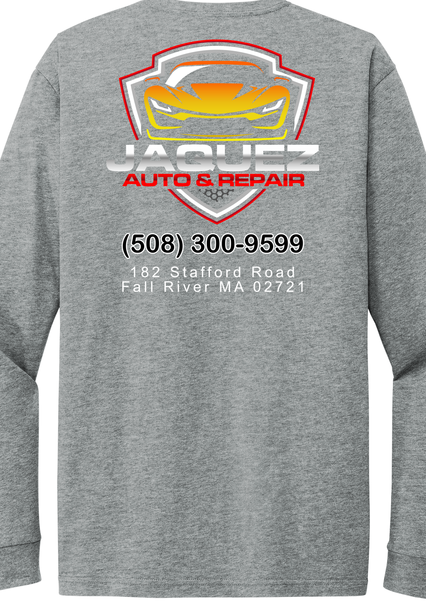 Premium T-Shirt - Long Sleeve - Next Level Apparel® Unisex CVC Tee NL6211 - Jaquez Auto and Repair