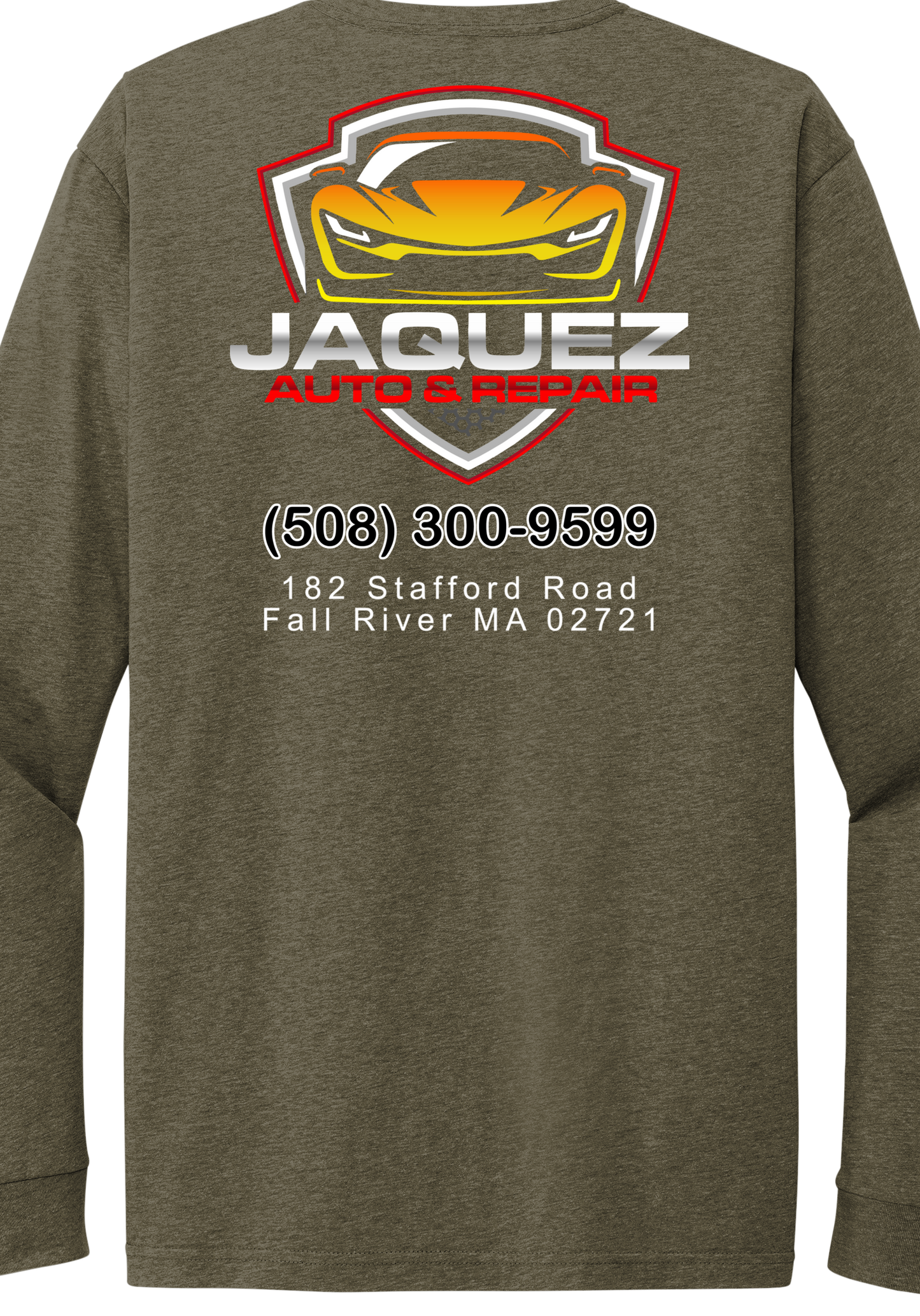 Premium T-Shirt - Long Sleeve - Next Level Apparel® Unisex CVC Tee NL6211 - Jaquez Auto and Repair