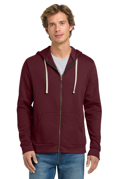 Premium Hoodie Full Zip -  Next Level Apparel Unisex Santa Cruz Zip Hoodie - NL9602