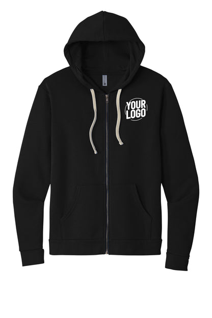 HOODIE FULL ZIP -  Next Level Apparel Unisex Santa Cruz Zip Hoodie NL9602 YLH