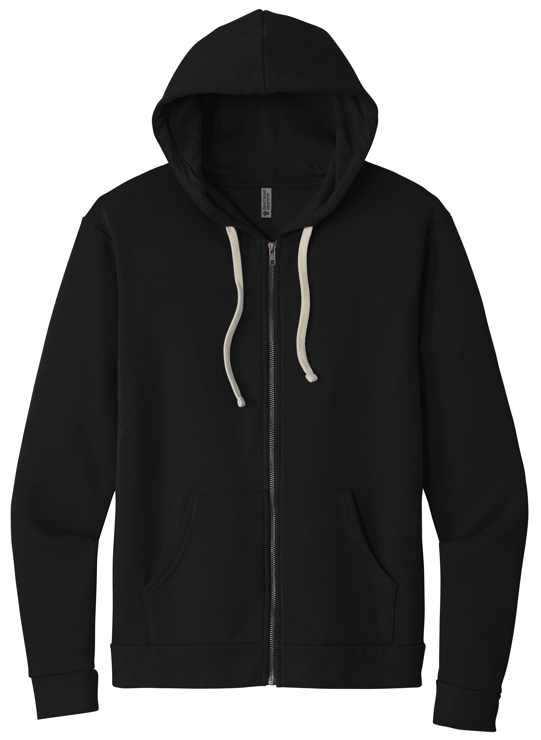 Premium Hoodie Full Zip -  Next Level Apparel Unisex Santa Cruz Zip Hoodie - NL9602