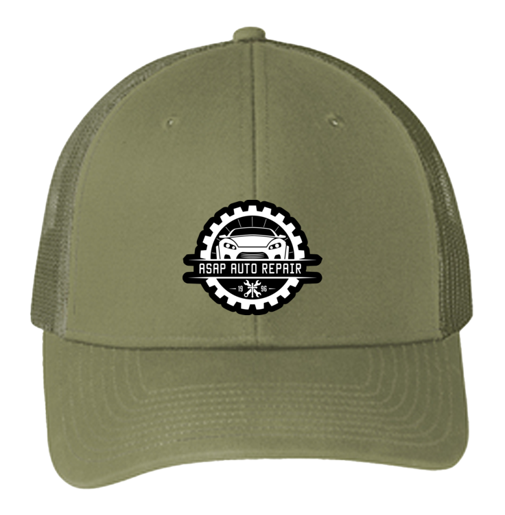 Baseball Hat - Snapback Trucker Cap C112 - ASAP Auto Repair