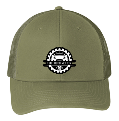 Baseball Hat - Snapback Trucker Cap C112 - ASAP Auto Repair