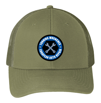 Baseball Hat - Snapback Trucker Cap C112 - Turning Wrenches European Auto Repair