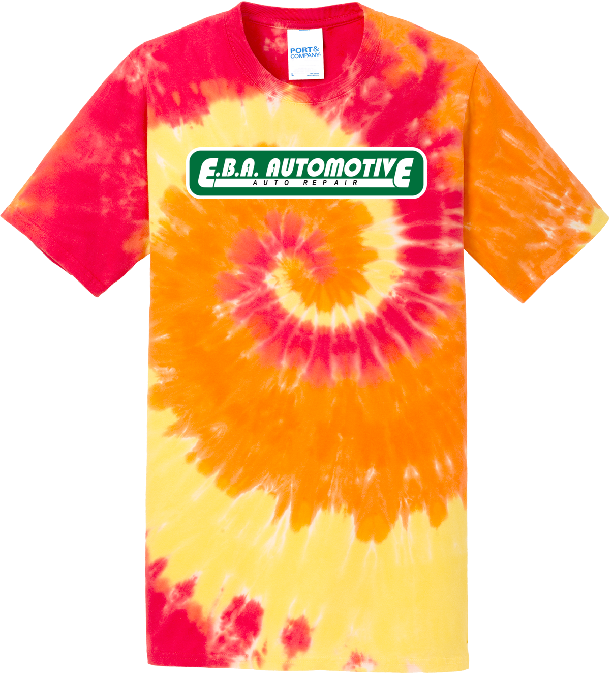 Tie-Dye Tee - Port & Company PC147 - EBA Automotive