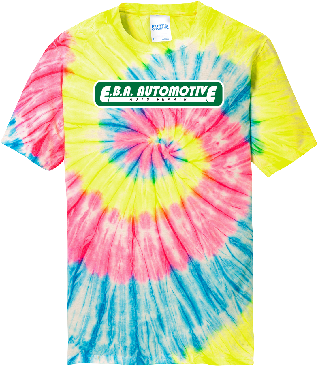 Tie-Dye Tee - Port & Company PC147 - EBA Automotive