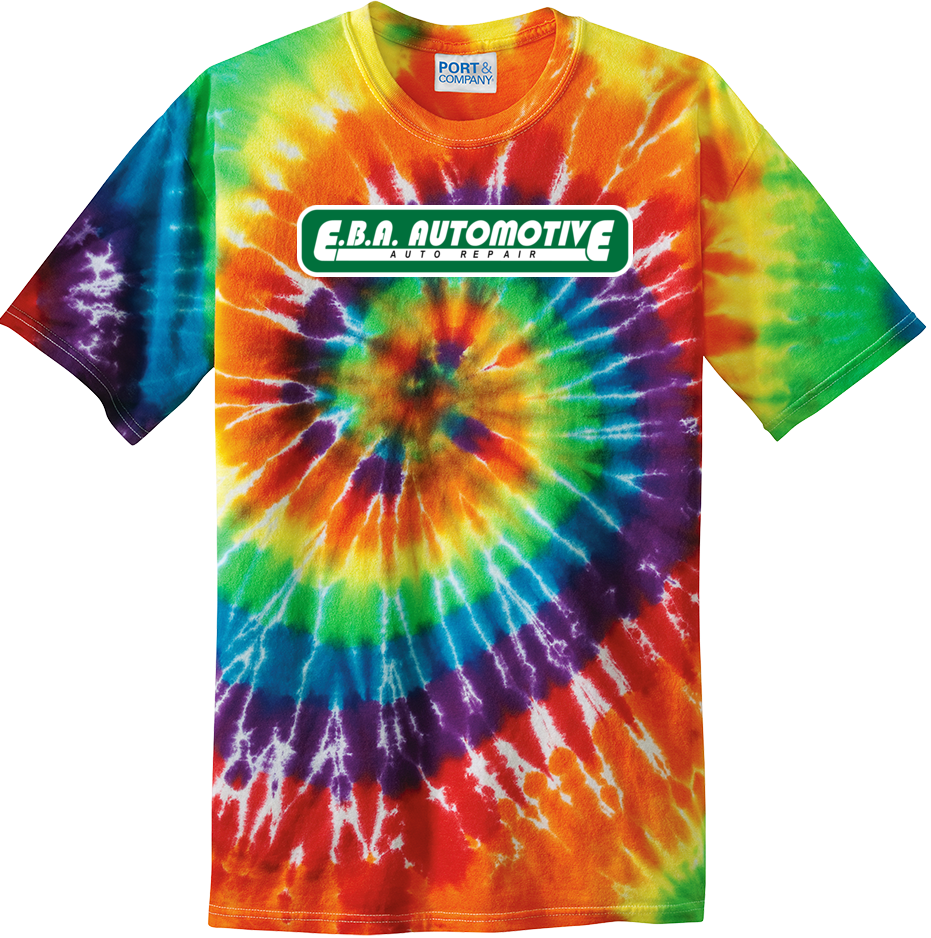 Tie-Dye Tee - Port & Company PC147 - EBA Automotive
