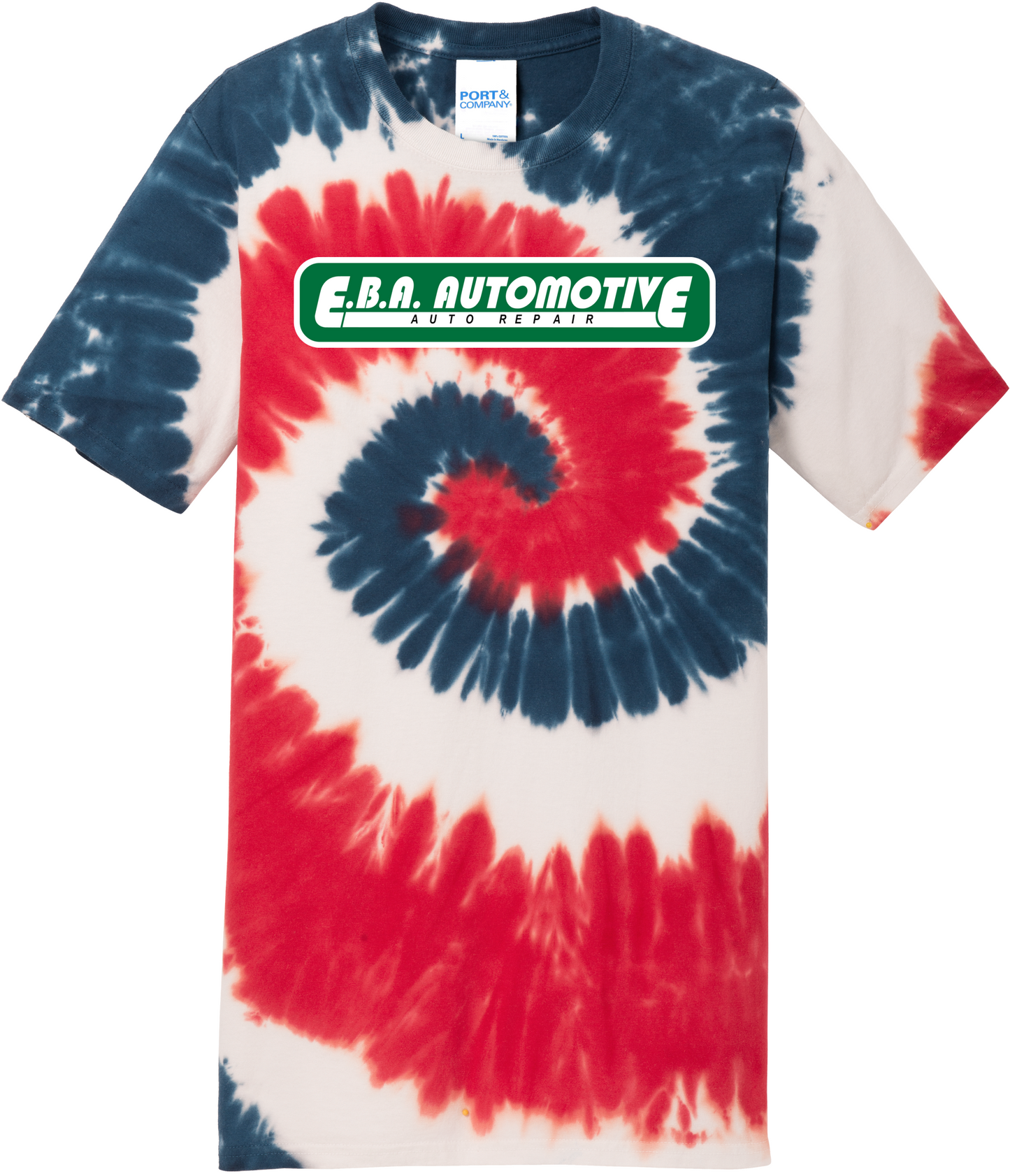 Tie-Dye Tee - Port & Company PC147 - EBA Automotive