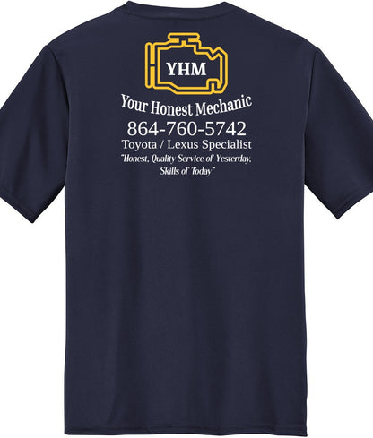 T-SHIRT - Moisture Wicking Performance PC380 - Your Honest Mechanic
