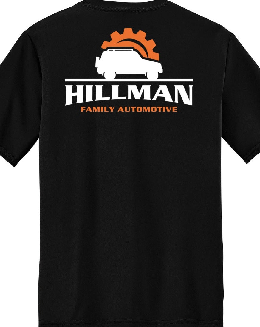 T-SHIRT - Moisture Wicking Performance PC380 - Hillman Family Automotive