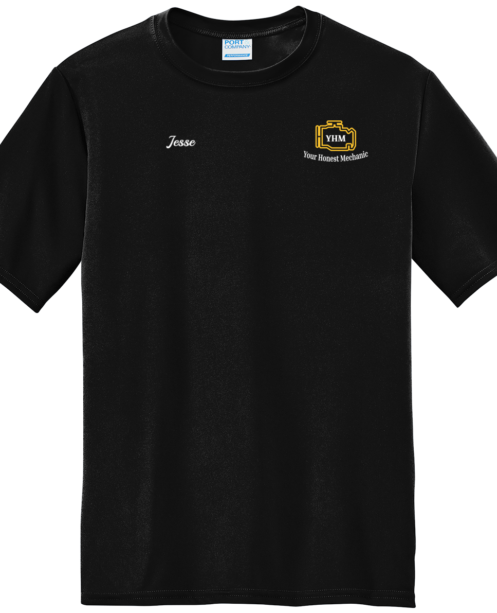 T-SHIRT - Moisture Wicking Performance PC380 - Your Honest Mechanic