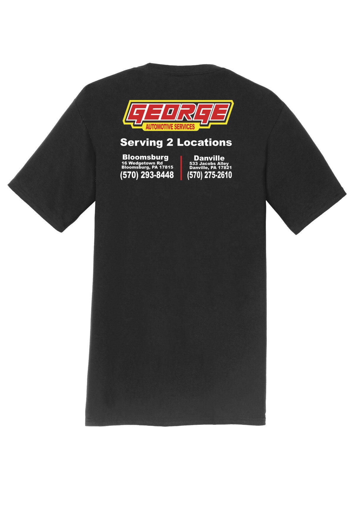 T-SHIRT - SOFTSTYLE 100% Ring Spun- George Automotive