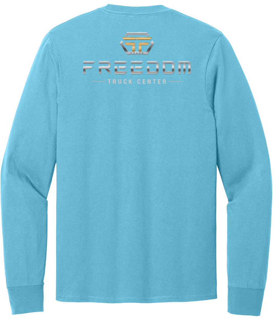 T-Shirt Economy - Port & Co Long Sleeve Core Cotton Tee - PC54LS - Freedom Truck Center