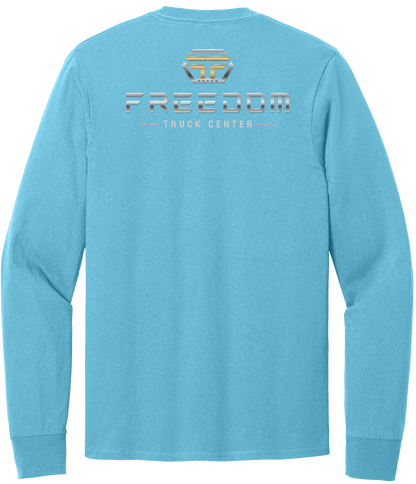 T-Shirt Economy - Port & Co Long Sleeve Core Cotton Tee - PC54LS - Freedom Truck Center