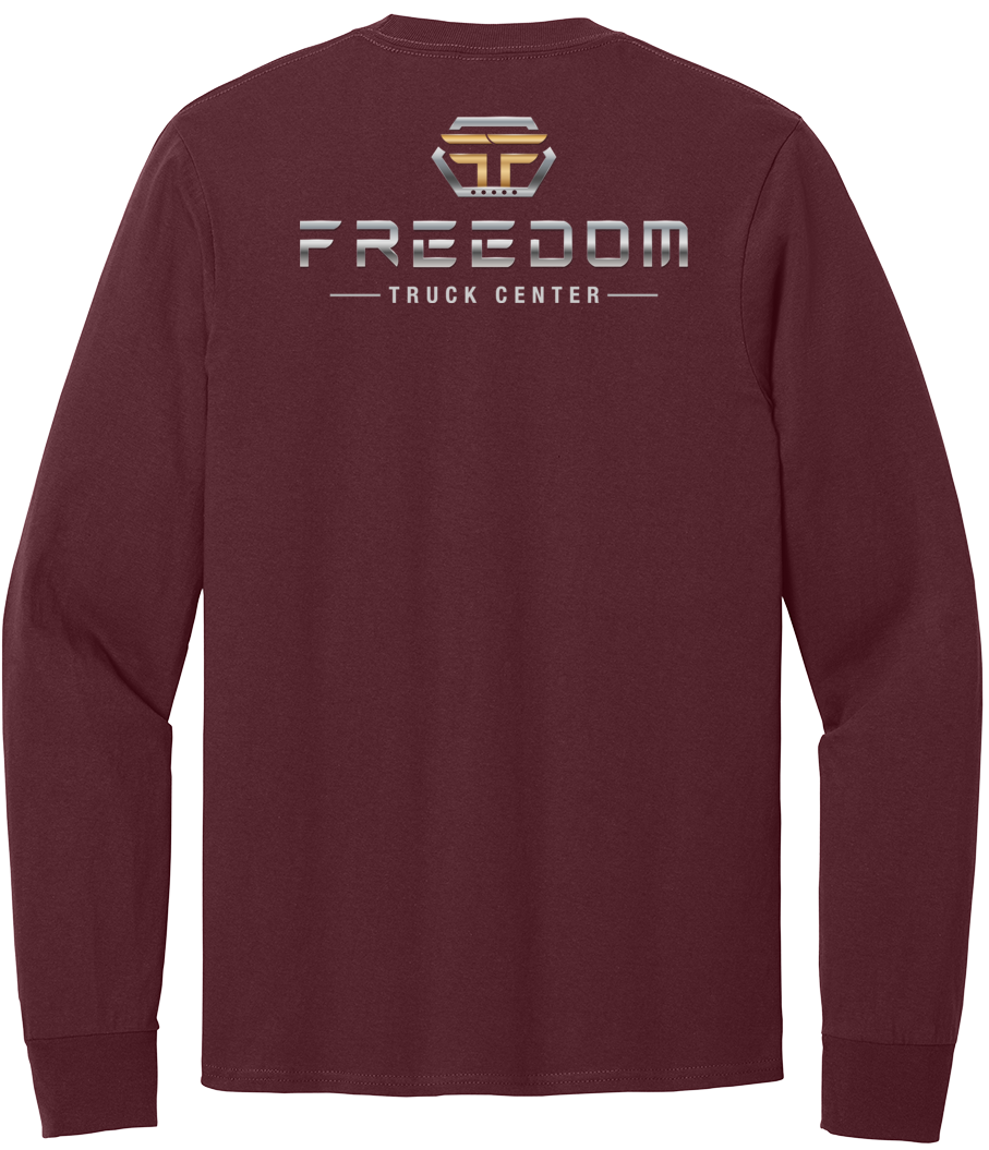 T-Shirt Economy - Port & Co Long Sleeve Core Cotton Tee - PC54LS - Freedom Truck Center