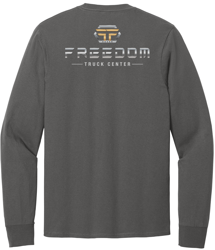T-Shirt Economy - Port & Co Long Sleeve Core Cotton Tee - PC54LS - Freedom Truck Center