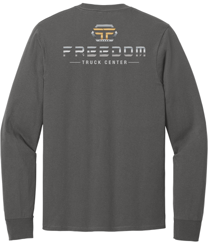 T-Shirt Economy - Port & Co Long Sleeve Core Cotton Tee - PC54LS - Freedom Truck Center