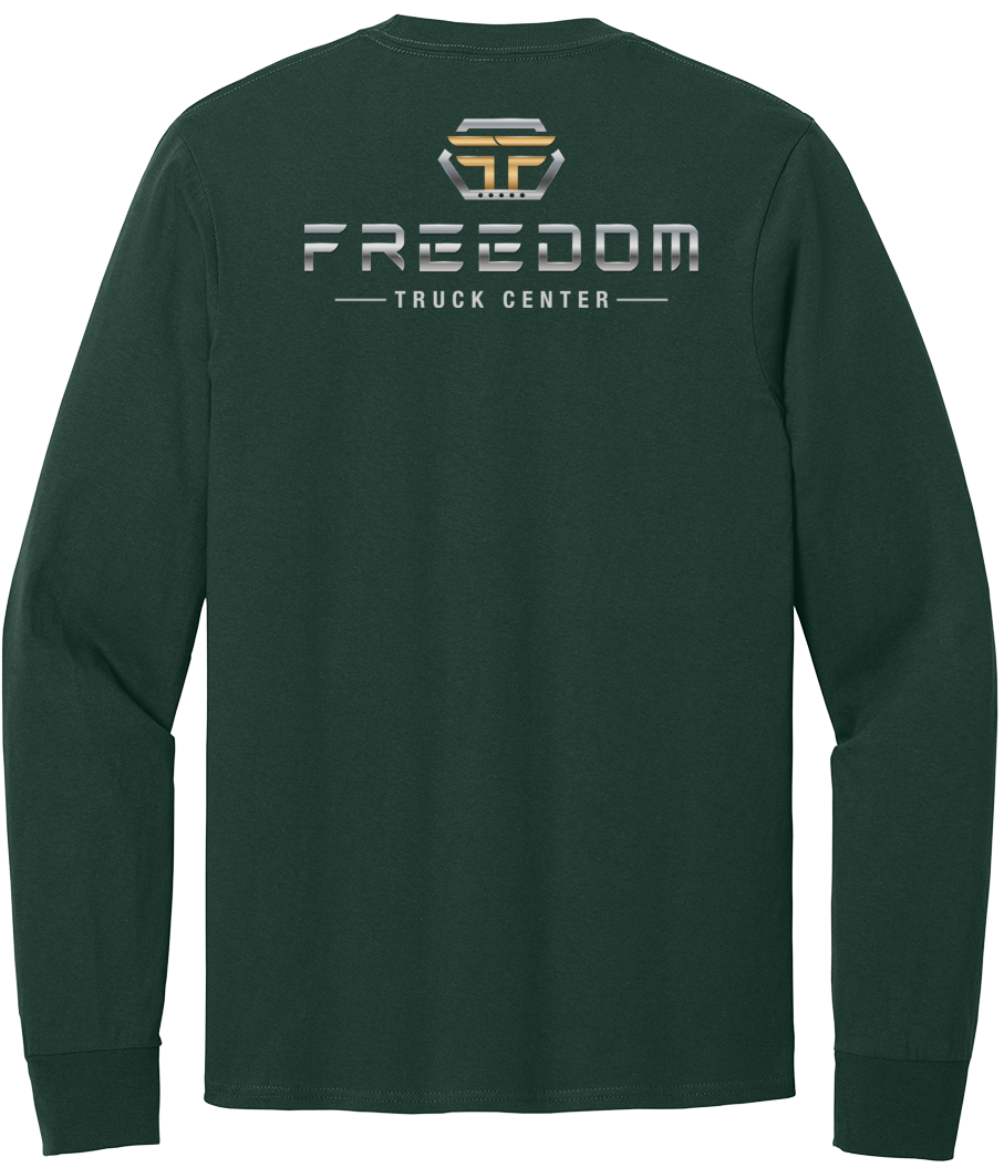 T-Shirt Economy - Port & Co Long Sleeve Core Cotton Tee - PC54LS - Freedom Truck Center