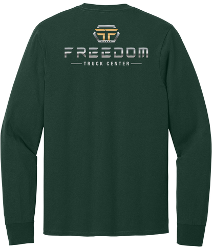 T-Shirt Economy - Port & Co Long Sleeve Core Cotton Tee - PC54LS - Freedom Truck Center
