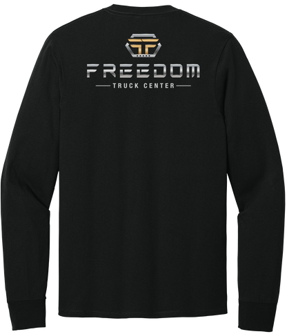 T-Shirt Economy - Port & Co Long Sleeve Core Cotton Tee - PC54LS - Freedom Truck Center