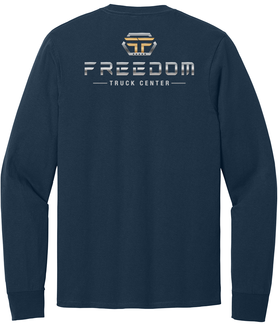 T-Shirt Economy - Port & Co Long Sleeve Core Cotton Tee - PC54LS - Freedom Truck Center