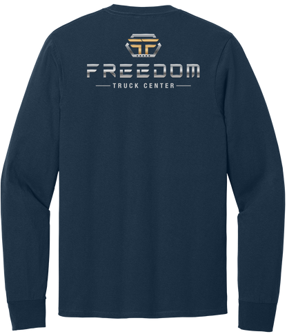 T-Shirt Economy - Port & Co Long Sleeve Core Cotton Tee - PC54LS - Freedom Truck Center