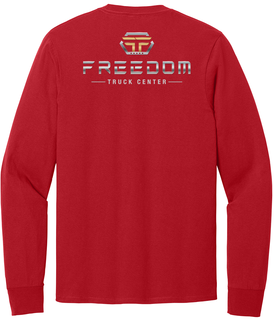 T-Shirt Economy - Port & Co Long Sleeve Core Cotton Tee - PC54LS - Freedom Truck Center
