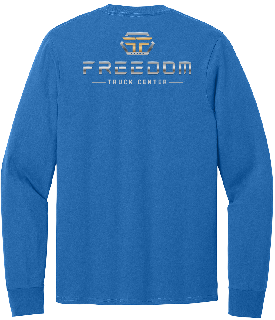 T-Shirt Economy - Port & Co Long Sleeve Core Cotton Tee - PC54LS - Freedom Truck Center