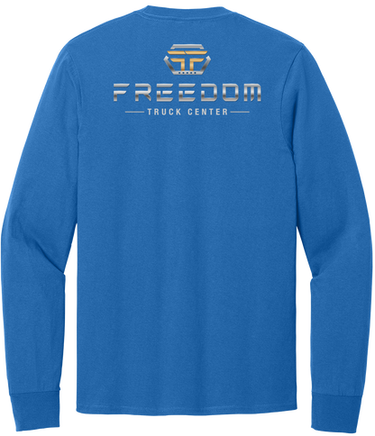 T-Shirt Economy - Port & Co Long Sleeve Core Cotton Tee - PC54LS - Freedom Truck Center