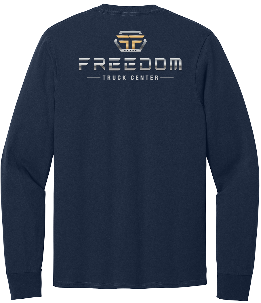 T-Shirt Economy - Port & Co Long Sleeve Core Cotton Tee - PC54LS - Freedom Truck Center
