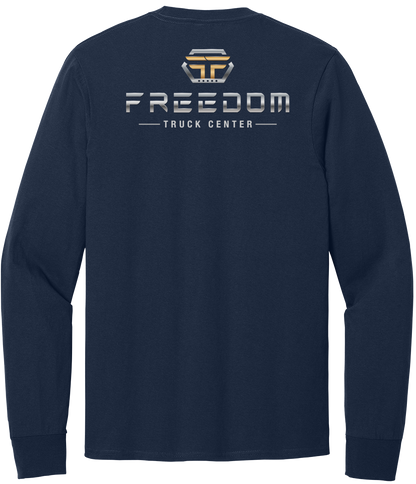 T-Shirt Economy - Port & Co Long Sleeve Core Cotton Tee - PC54LS - Freedom Truck Center