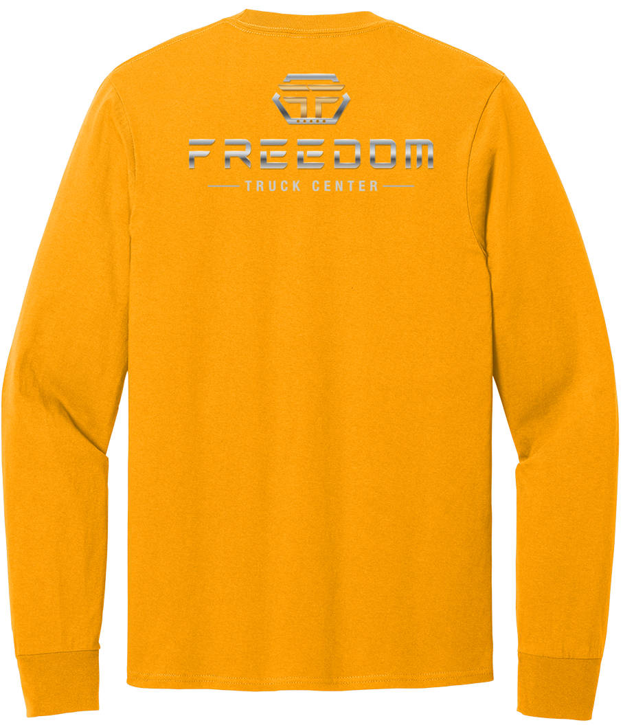 T-Shirt Economy - Port & Co Long Sleeve Core Cotton Tee - PC54LS - Freedom Truck Center