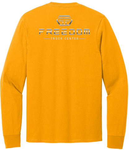 T-Shirt Economy - Port & Co Long Sleeve Core Cotton Tee - PC54LS - Freedom Truck Center