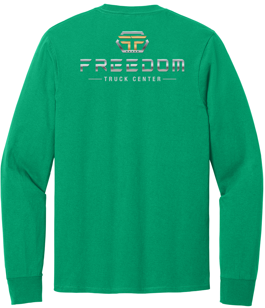 T-Shirt Economy - Port & Co Long Sleeve Core Cotton Tee - PC54LS - Freedom Truck Center