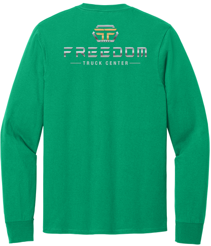 T-Shirt Economy - Port & Co Long Sleeve Core Cotton Tee - PC54LS - Freedom Truck Center