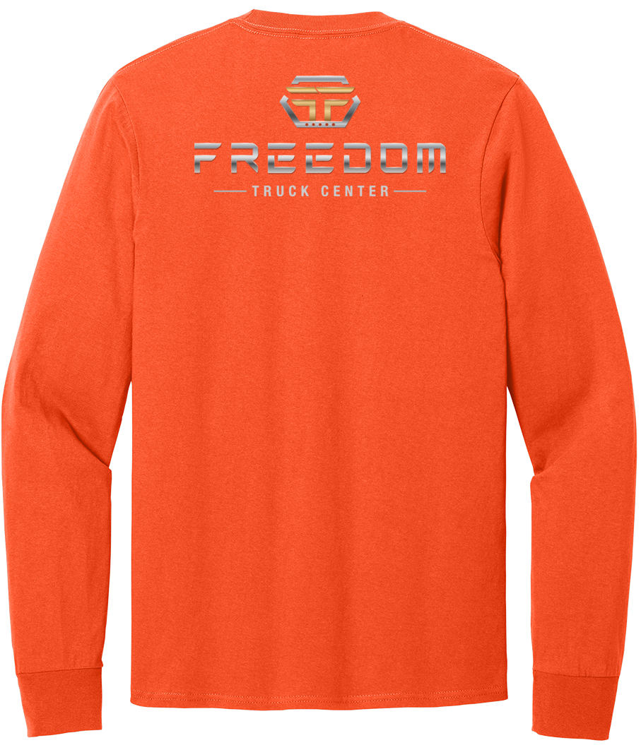 T-Shirt Economy - Port & Co Long Sleeve Core Cotton Tee - PC54LS - Freedom Truck Center