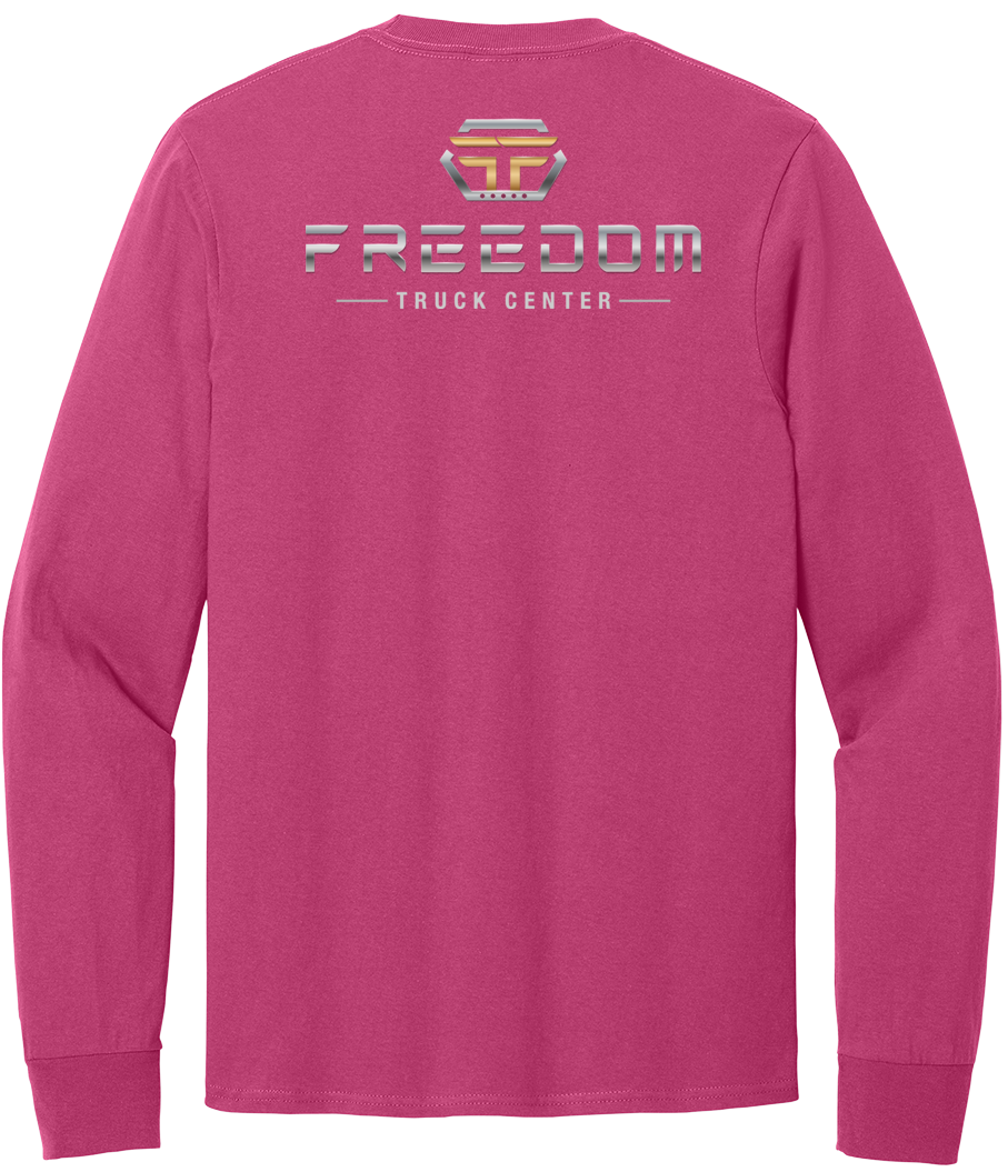 T-Shirt Economy - Port & Co Long Sleeve Core Cotton Tee - PC54LS - Freedom Truck Center