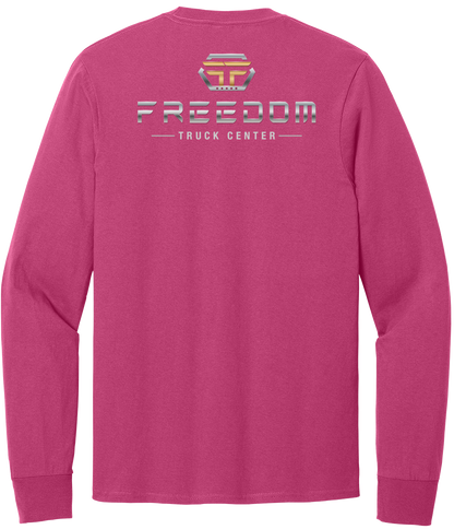 T-Shirt Economy - Port & Co Long Sleeve Core Cotton Tee - PC54LS - Freedom Truck Center