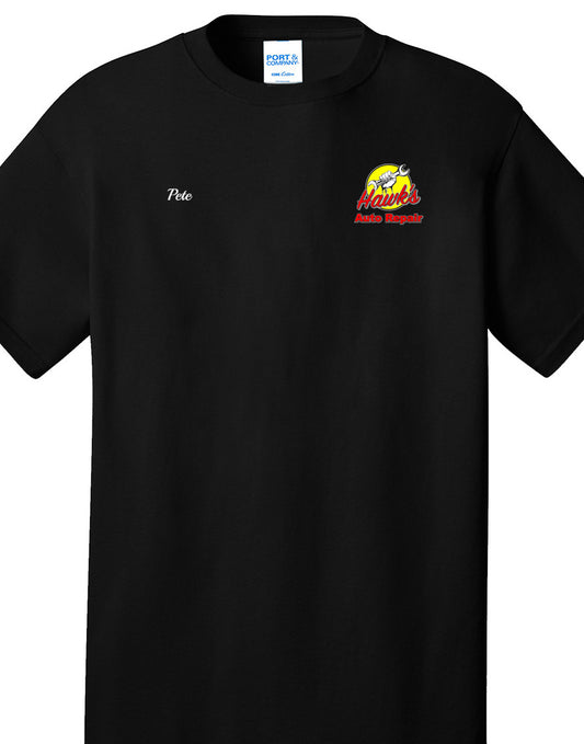 Economy TALL Port & Co. Core Blend Tee PC54T - Hawks Auto Repair