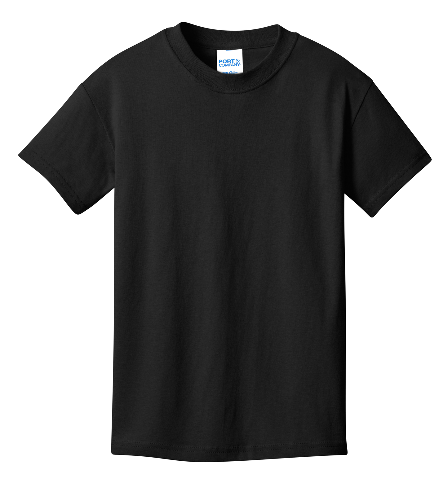 (TP XS-XL) T-Shirt Youth- Port & Co® Youth Core Cotton Tee PC54Y - Company