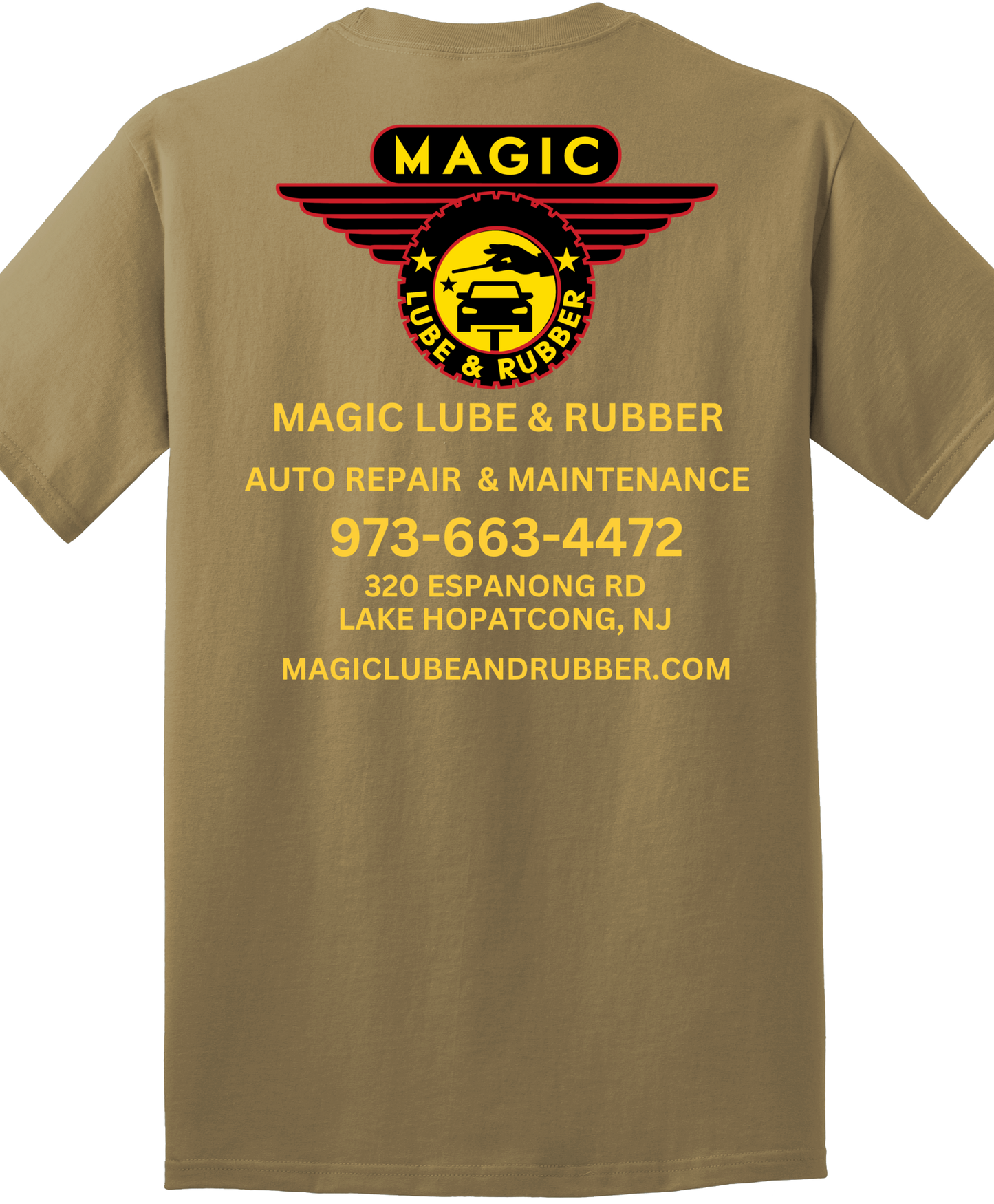 Economy T-Shirt Core Cotton PC54 - Magic Lube and Rubber