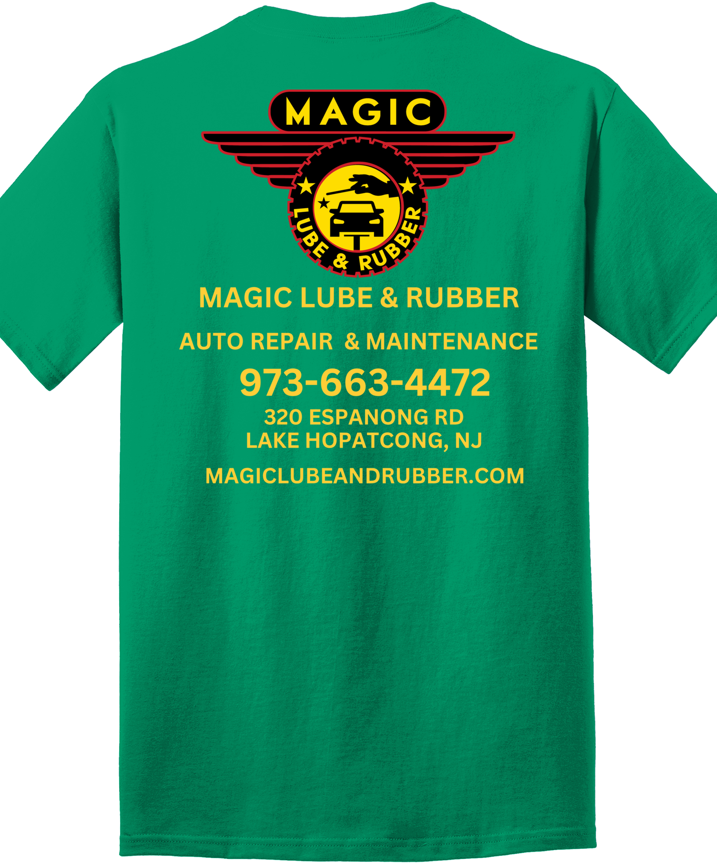Economy T-Shirt Core Cotton PC54 - Magic Lube and Rubber