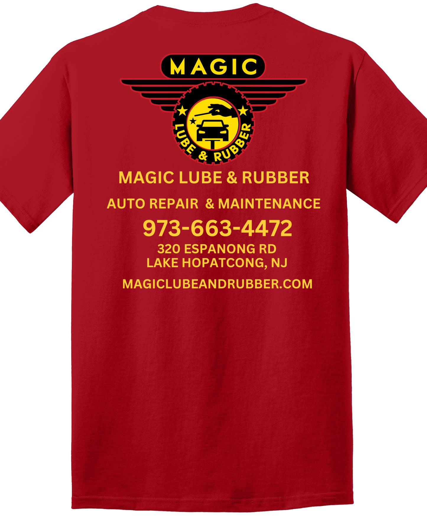Economy T-Shirt Core Cotton PC54 - Magic Lube and Rubber