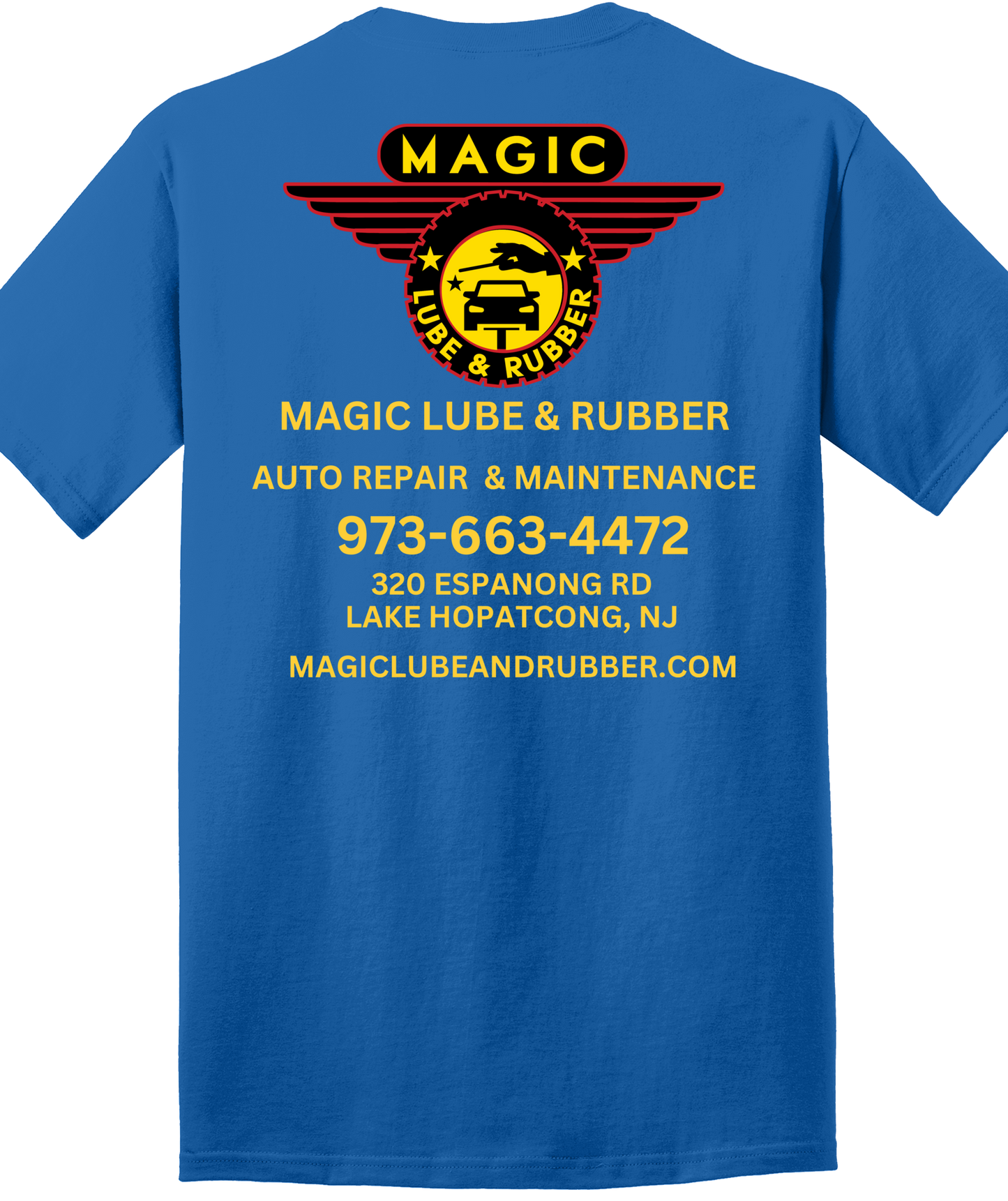 Economy T-Shirt Core Cotton PC54 - Magic Lube and Rubber
