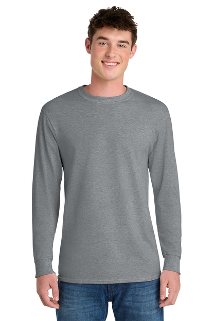 Economy - Long Sleeve Port & Co Core Cotton Tee - PC54LS