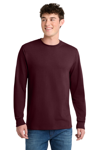 Economy - Long Sleeve Port & Co Core Cotton Tee - PC54LS