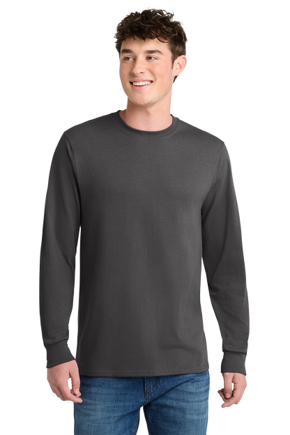 Economy - Long Sleeve Port & Co Core Cotton Tee - PC54LS